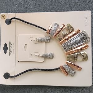 Icon Lead Free Necklace and Earring Set